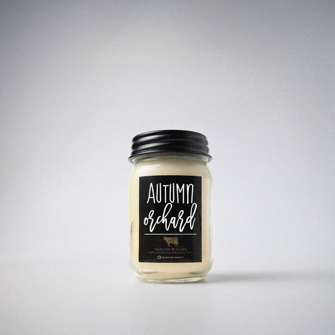 Image of Autumn Orchard 13 oz. Mason Jar Candle