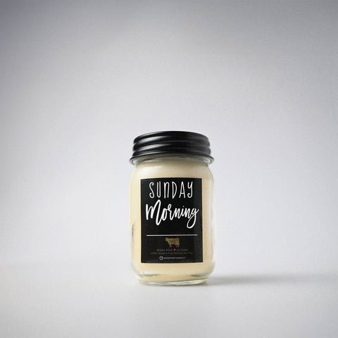Image of Sunday Morning 13 oz. Mason Jar Candle