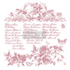 Flora Script Clear Cling Stamps
