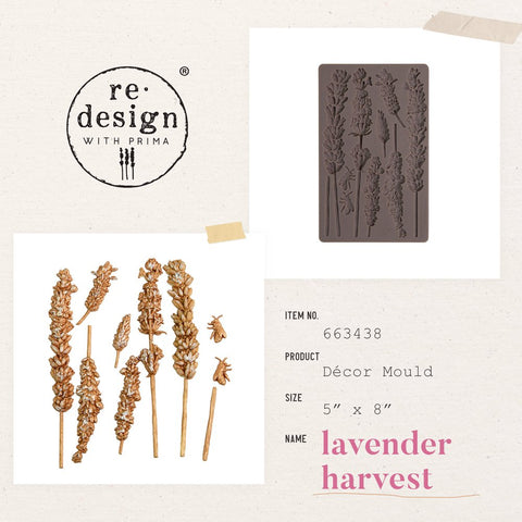 Image of Lavender Harvest Decor Mould