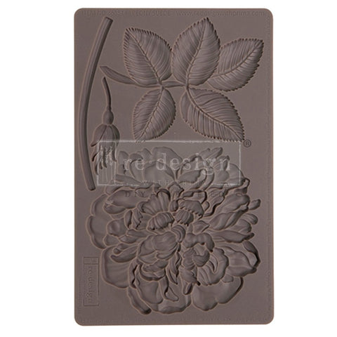 Image of Peony Suede Decor Mould