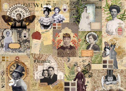 Photo Journal Masterboard Decoupage Paper