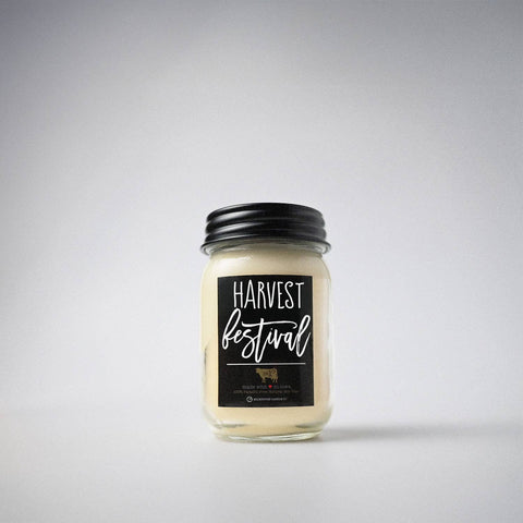 Image of Harvest Festival 13 oz. Mason Jar Candle