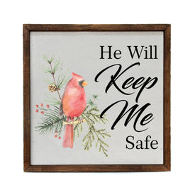 He Will Keep Me Safe Remembrance Wall Art