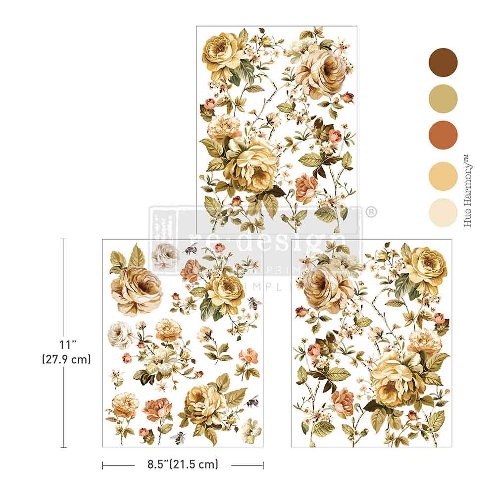 Belle Epoque Blooms Middy Transfer