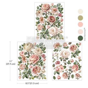 Blush Blossoms Middy Transfer