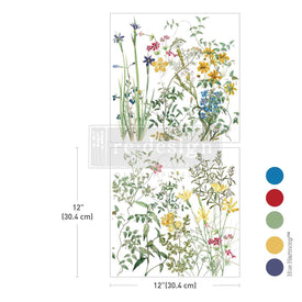 Eclat Floral Maxi Transfer