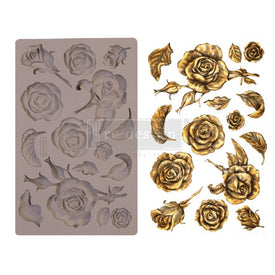 Fragrant Roses Decor Mould
