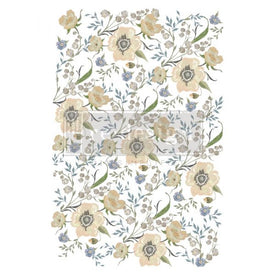 Goldenrod Florals Decor Transfer