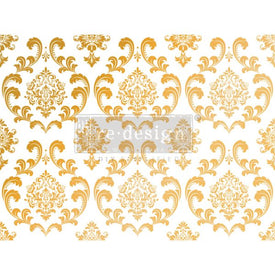 House of Damask Kacha Gold Foil Transfer