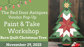 Paint & Take Barn Quilt Christmas Tree - 11/29/23