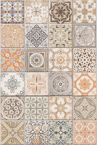 Moorish Tiles A3 Rice Decoupage Paper