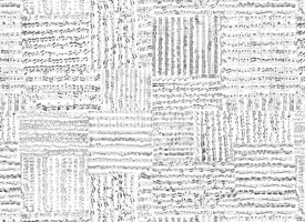 Music Notes Decoupage Paper