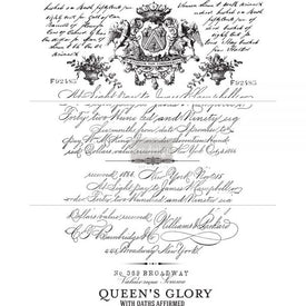 Parisian Letter Decor Transfer