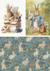 Traditional Peter Rabbit A3 Rice Decoupage Paper