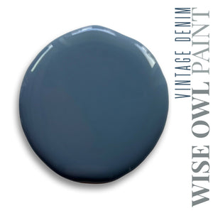 Vintage Denim Chalk Synthesis Paint