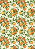 Vintage Oranges A3 Rice Decoupage Paper