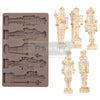 Wooden Nutcracker Decor Mould