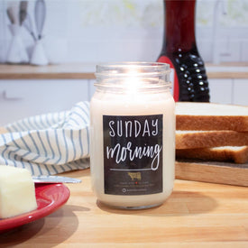 Sunday Morning 13 oz. Mason Jar Candle