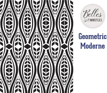 Geometric Moderne Stencil