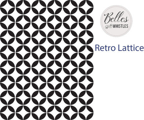 Retro Lattice Stencil
