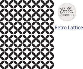 Retro Lattice Stencil