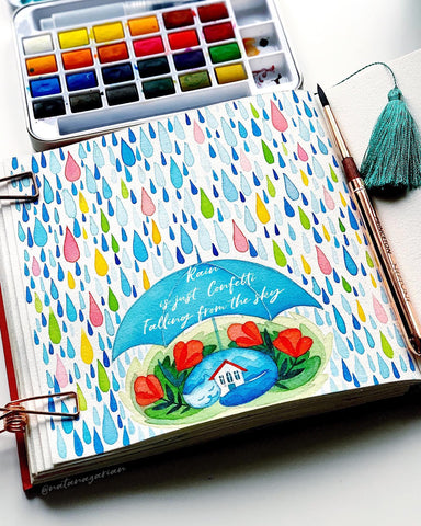Image of Watercolor Confetti Paint Set