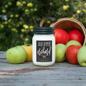 Autumn Orchard 13 oz. Mason Jar Candle