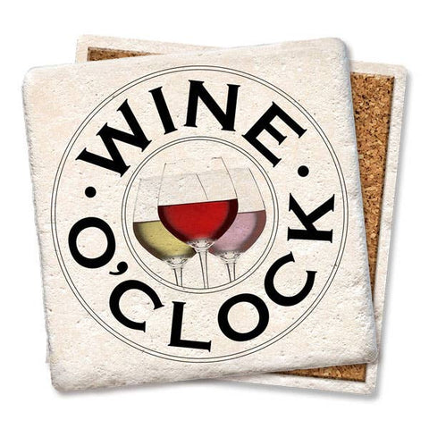 Image of It's Wine O'clock Coaster