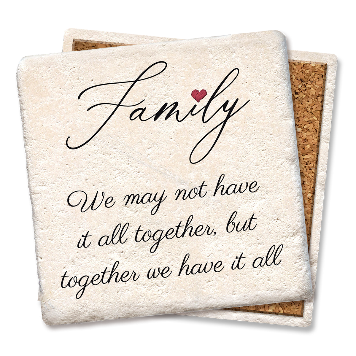 Family: We May Not Have It All Coaster