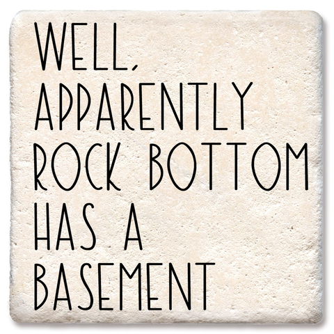 Image of Rock Bottom Has a Basement Coaster