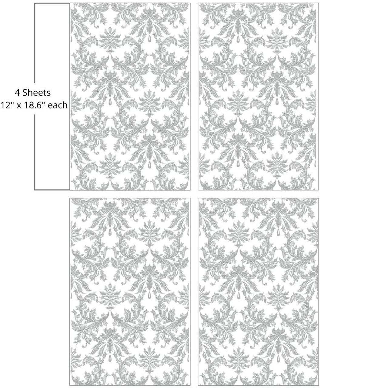 Wedding Lace Large Transfer