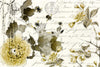 Sepia Blossom Decoupage Paper
