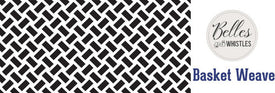 Basket Weave Stencil