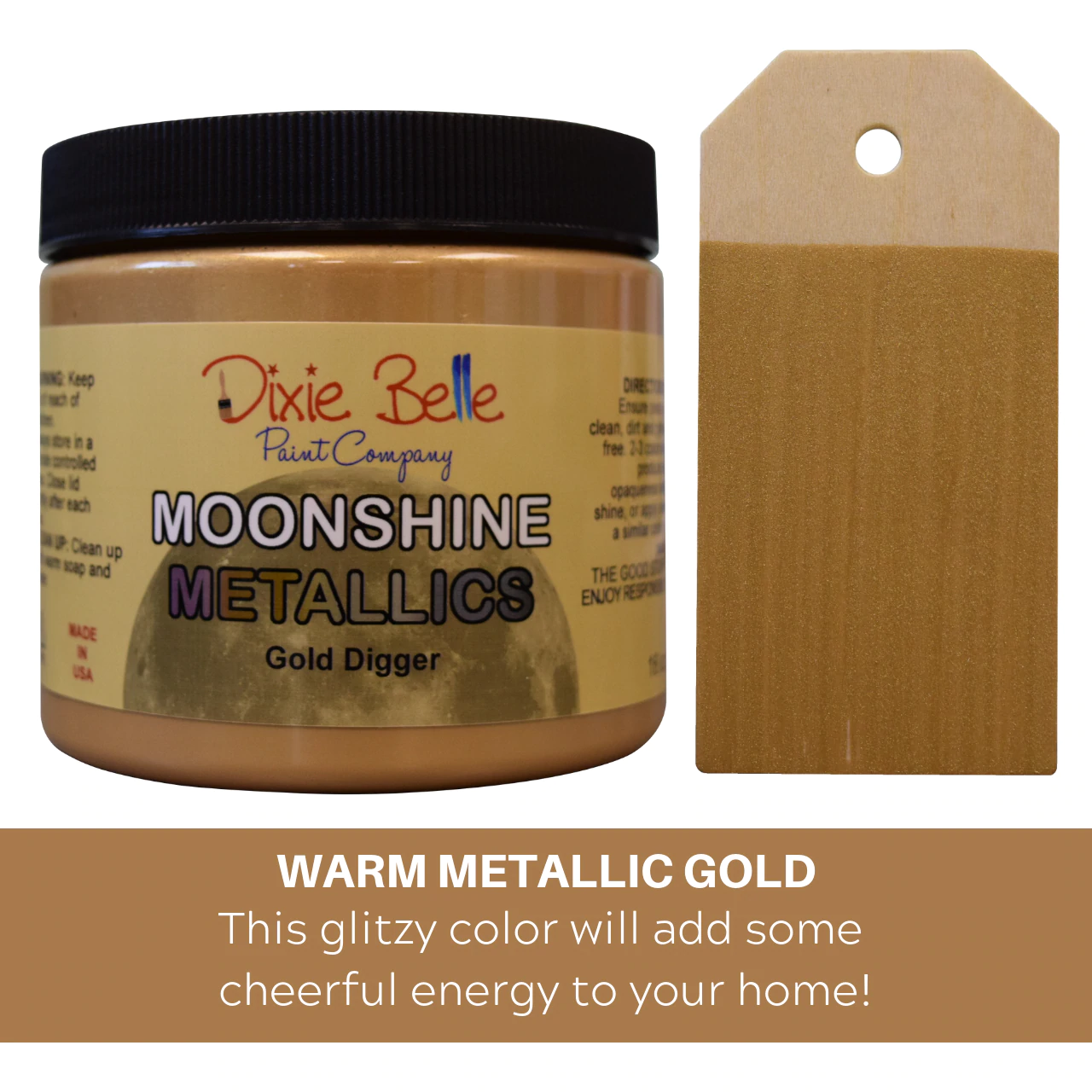 Moonshine Metallics-Dixie Belle Chalk Mineral Paint