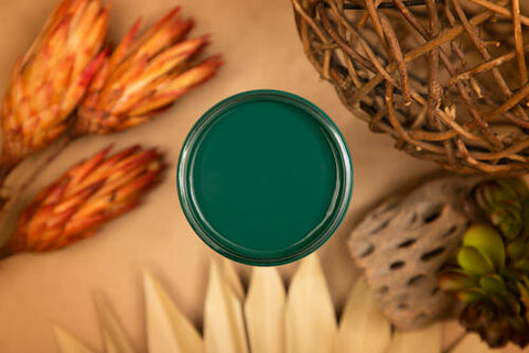 Image of Midnight Green Silk Mineral Paint