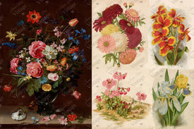 Hand Painted Floral - JRV Paper