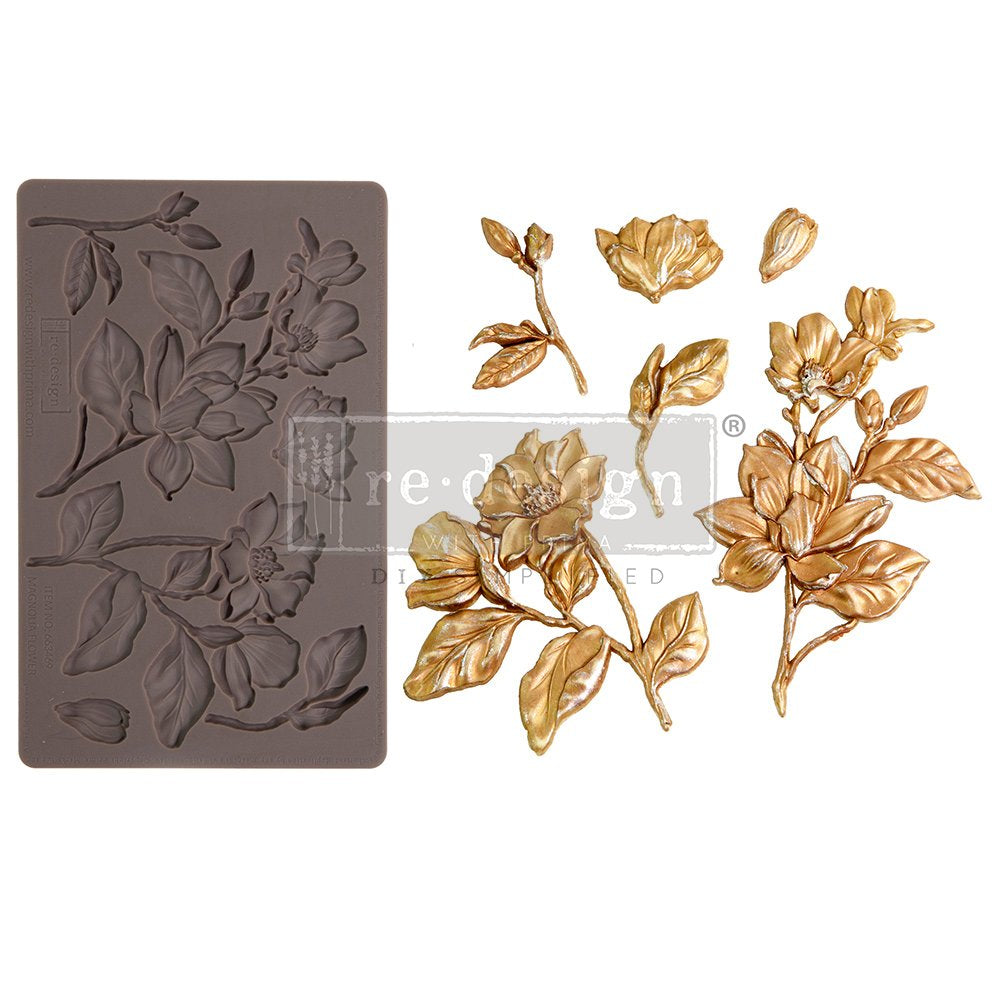 Magnolia Blooms Decor Mould