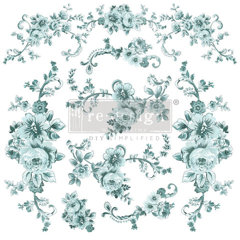 Image of Minty Roses Maxi Transfer