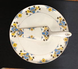 Vintage H&K Tunstall Plate & Cake Server