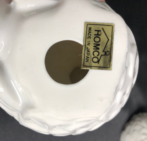 Image of VTG White Ceramic Quail (Set of 2) - Made in Japan
