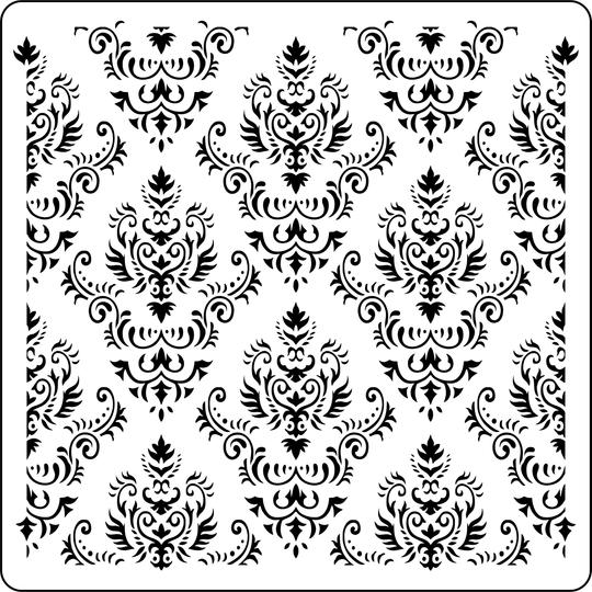 Mama's Damask- JRV Stencils