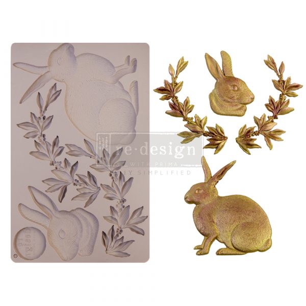 Meadow Hare Decor Mould