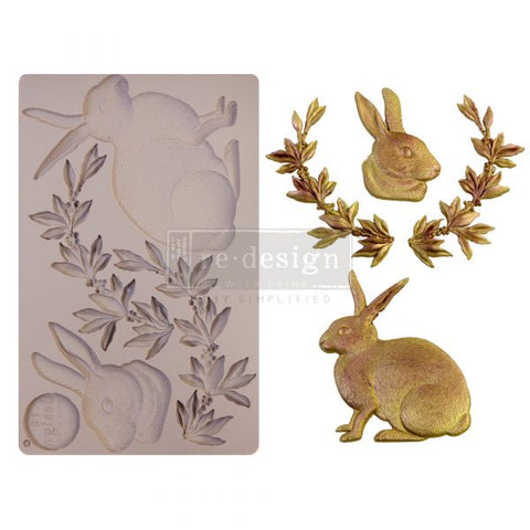 Meadow Hare Decor Mould