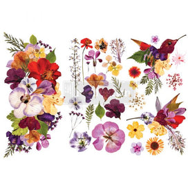 Organic Flora Decor Transfer