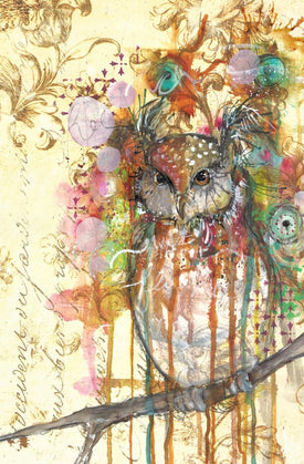 Owl Decoupage Paper