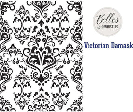 Victorian Damask Stencil