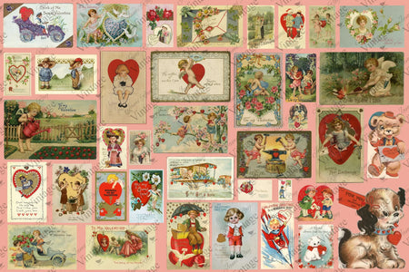 Vintage Valentine - JRV Paper