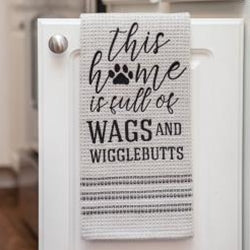 Wags & Wigglebutts Dish Towel