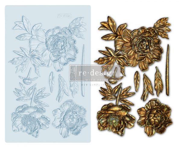 Wilderness Rose Decor Mould